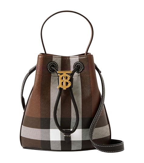 burberry bucket shoulder bag|Burberry adjustable shoulder bags.